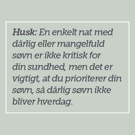 ti gode ting søvnen gør for dig